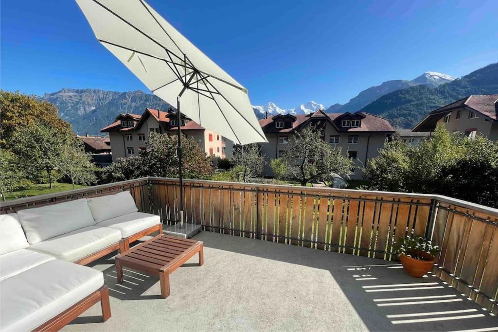 Villa -The Urbanist- Mountainview Parking Garden 3Bd à Unterseen Extérieur photo